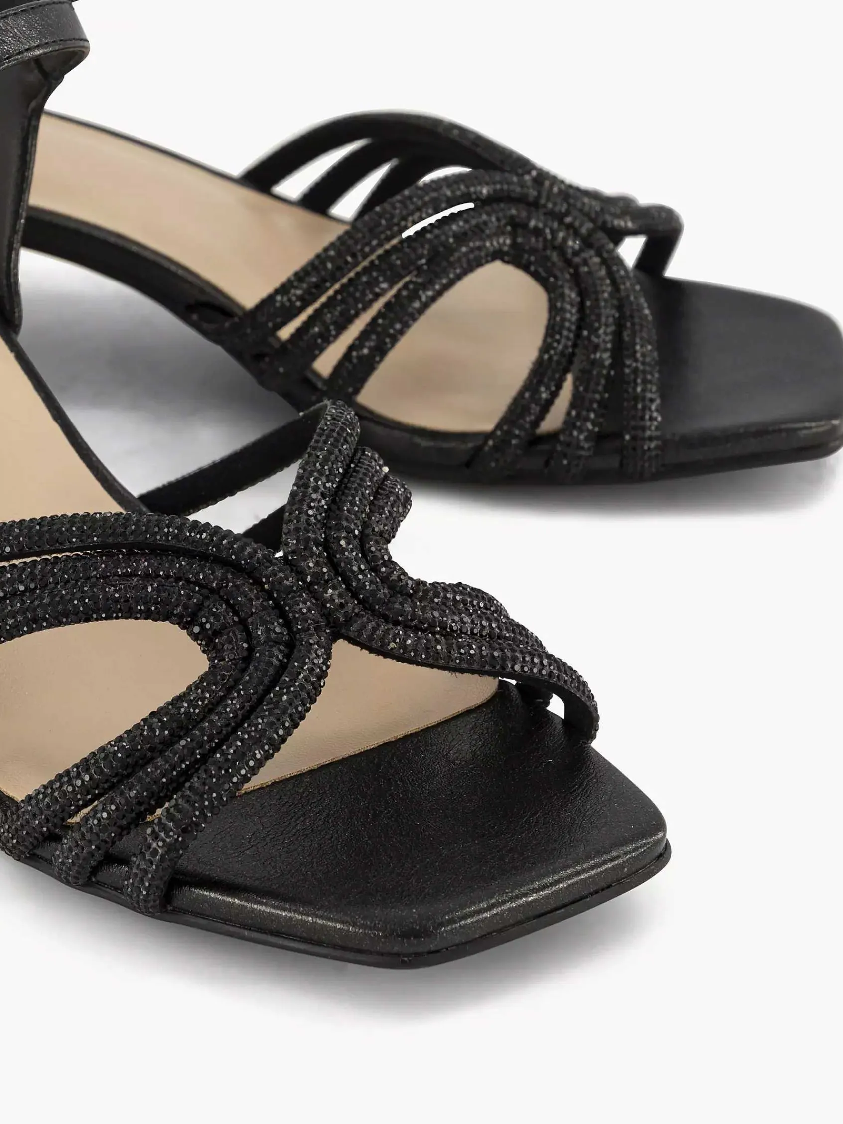 Sandalen|Graceland Zwarte Sandalette