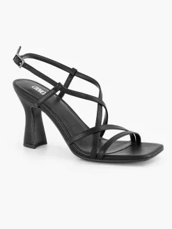 Sandalen|Oxmox Zwarte Sandalette