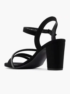 Sandalen|Graceland Zwarte Sandalette