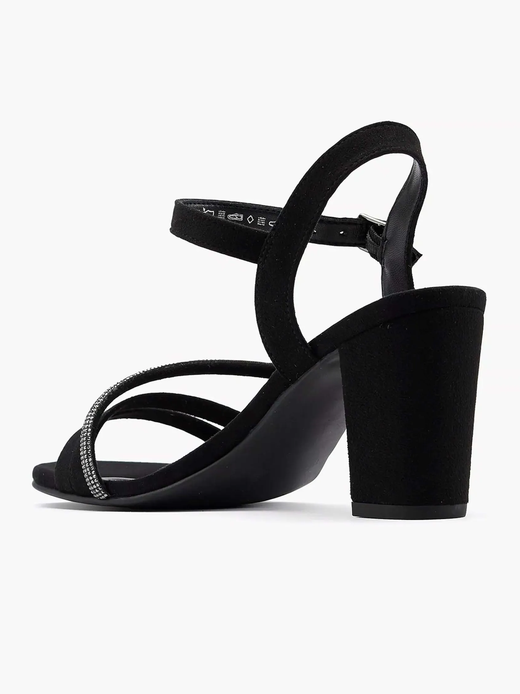 Sandalen|Graceland Zwarte Sandalette
