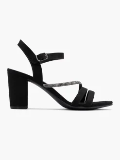 Sandalen|Graceland Zwarte Sandalette