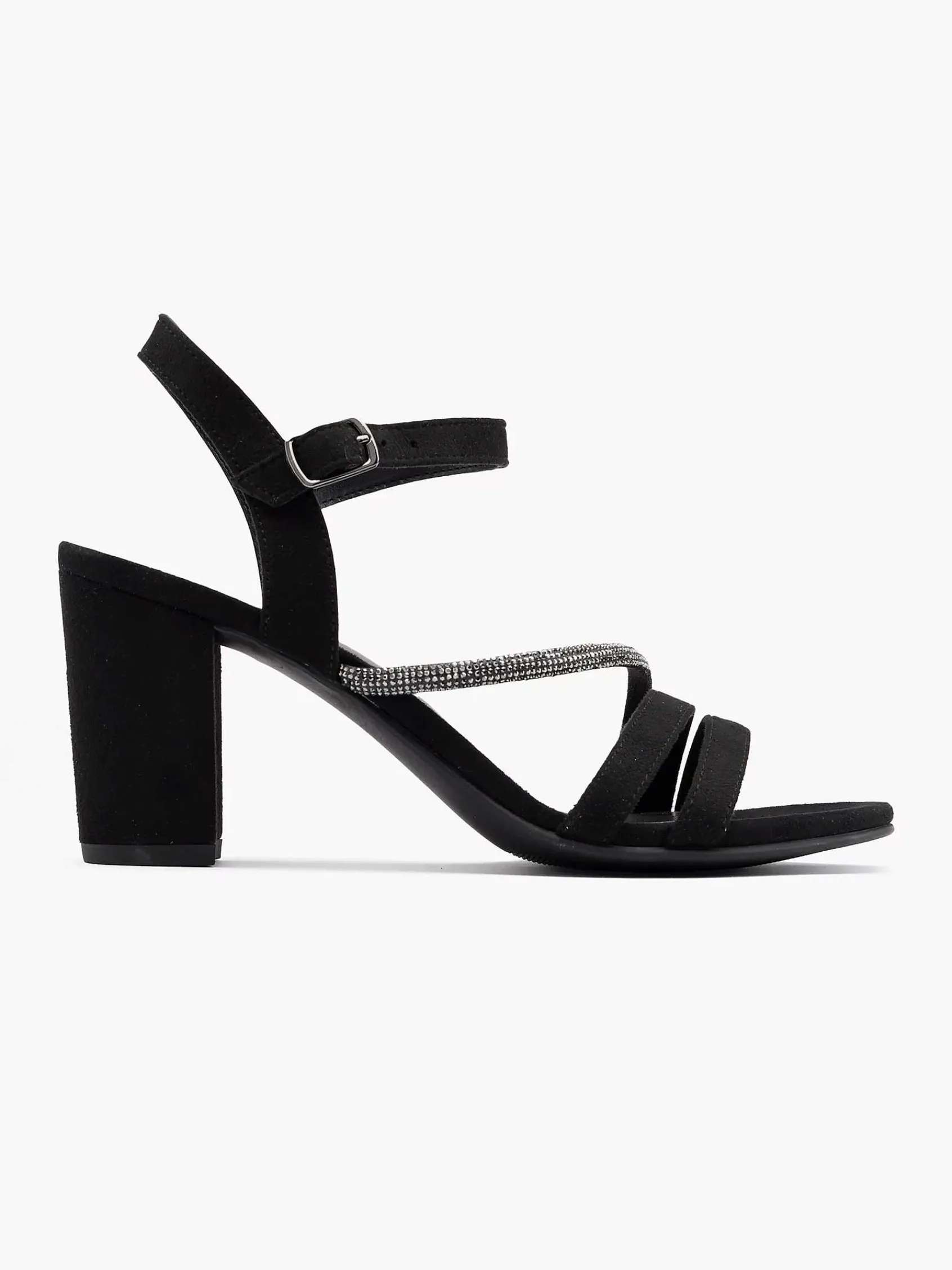 Sandalen|Graceland Zwarte Sandalette