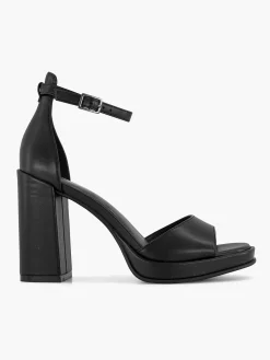 Sandalen|Graceland Zwarte Sandalette