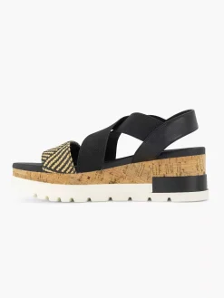 Sandalen|Graceland Zwarte Sandalette