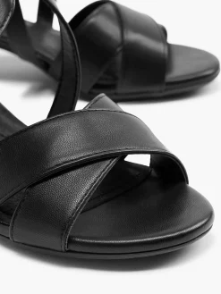 Comfort Schoenen|Easy Street Zwarte Sandalette