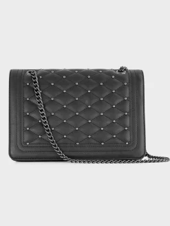Online Exclusive Accessoires|Graceland Zwarte Schoudertas Padded