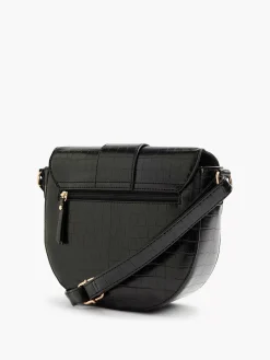 Online Exclusive Accessoires|Graceland Zwarte Schoudertas Siergesp