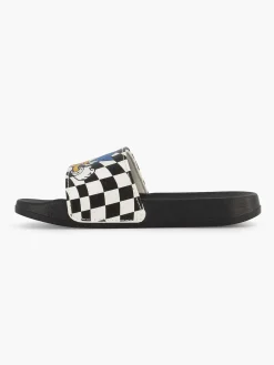 Jongensschoenen|Sonic Zwarte Slipper