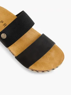Slippers|Esprit Zwarte Slipper