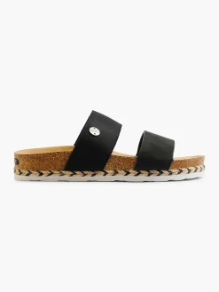 Slippers|Esprit Zwarte Slipper