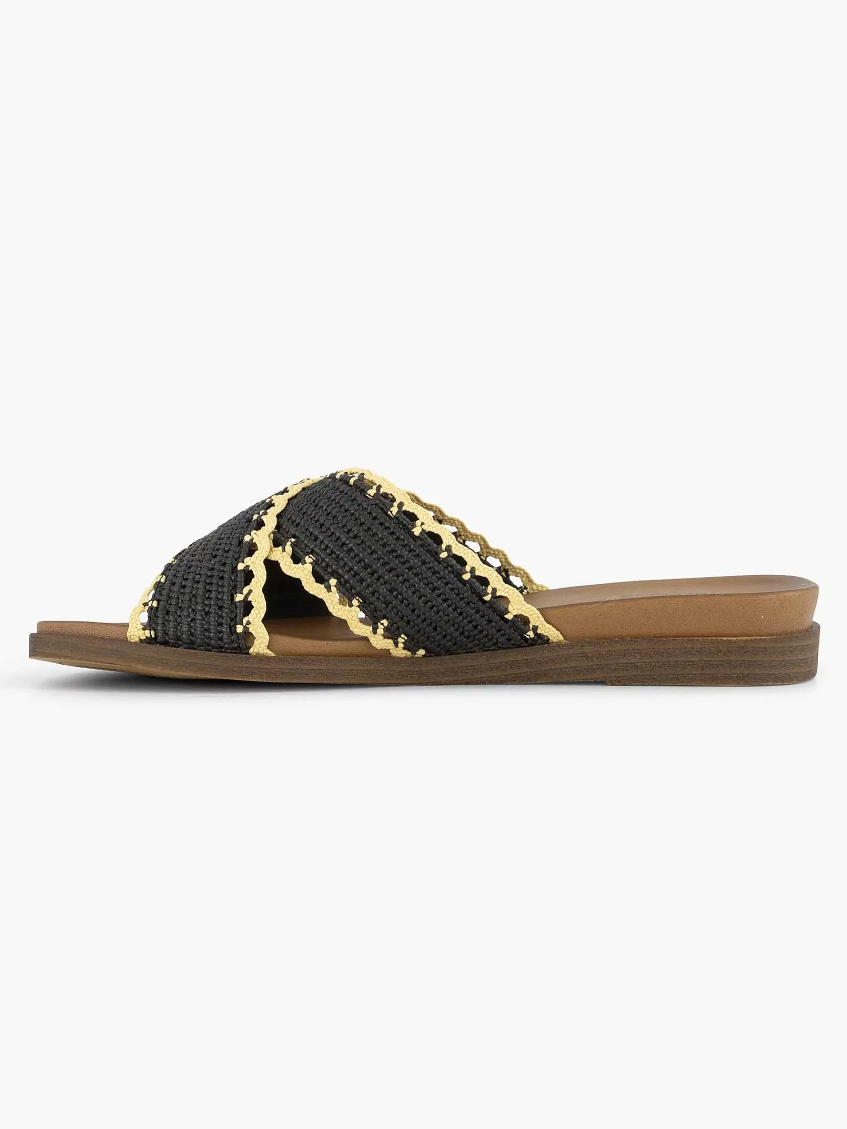 Slippers|Graceland Zwarte Slipper