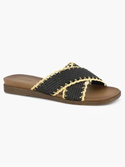 Slippers|Graceland Zwarte Slipper