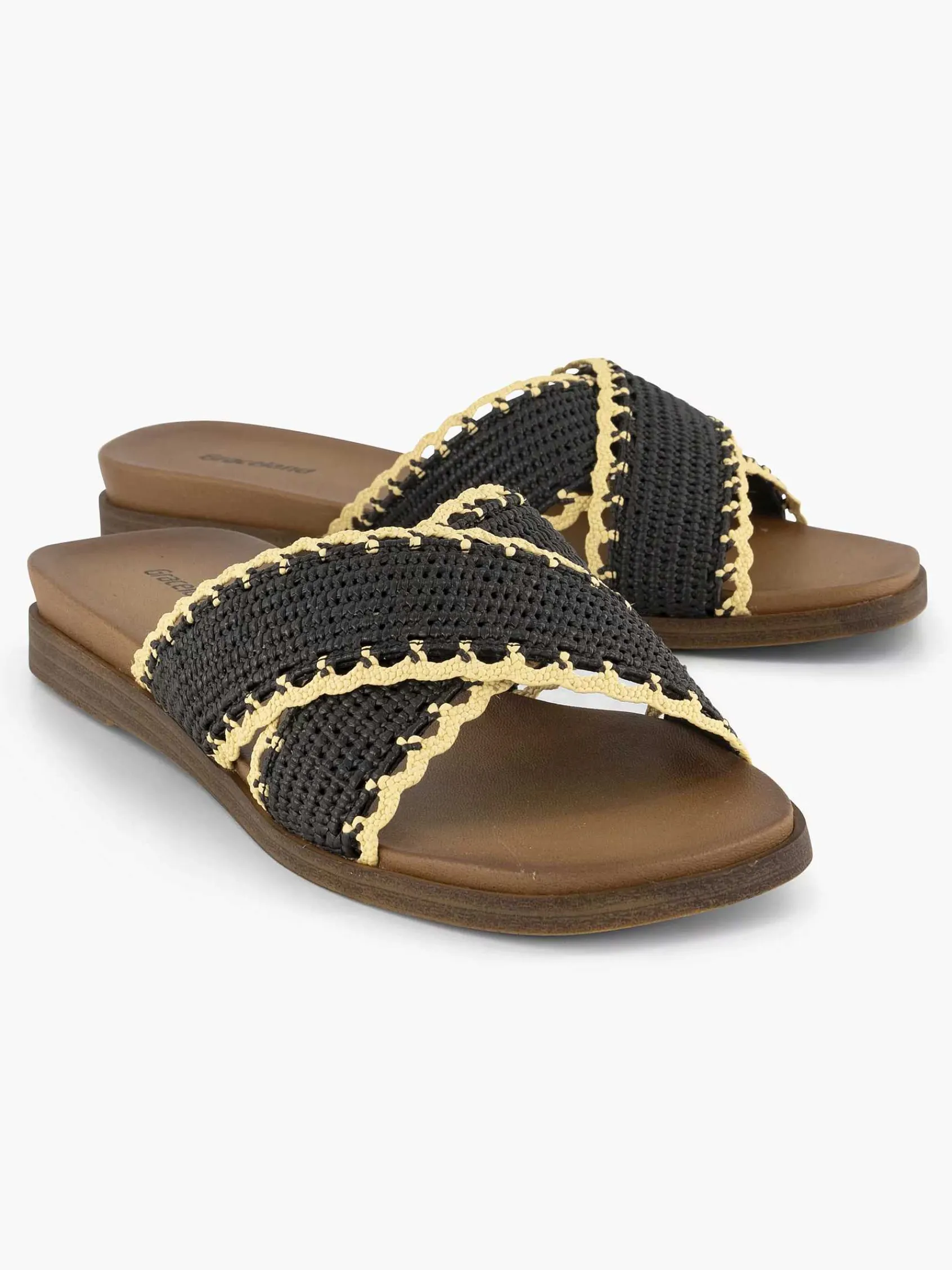 Slippers|Graceland Zwarte Slipper