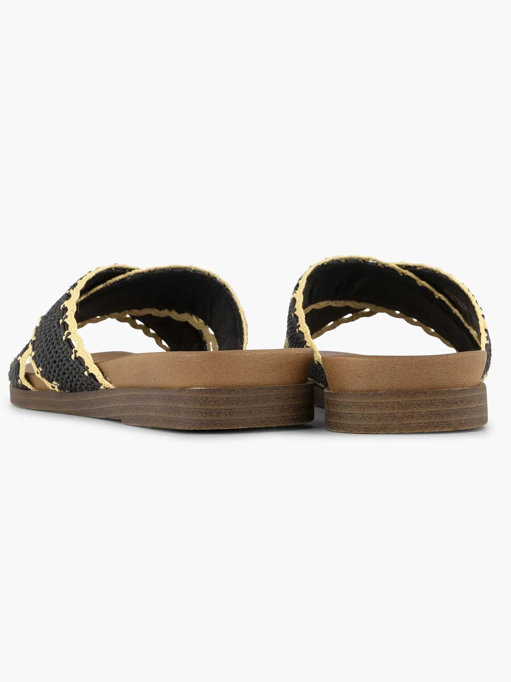Slippers|Graceland Zwarte Slipper