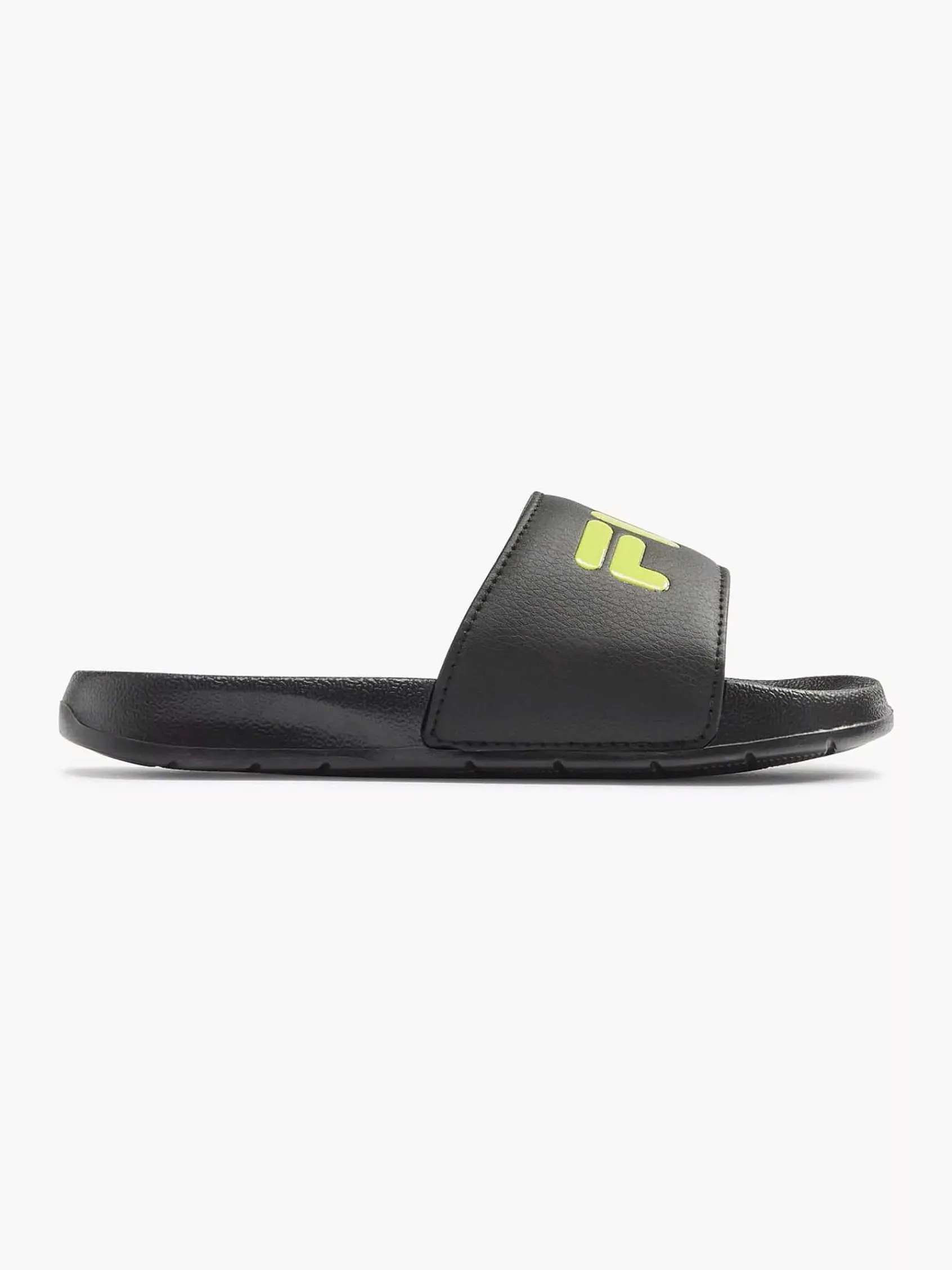 Jongensschoenen|FILA Zwarte Slipper