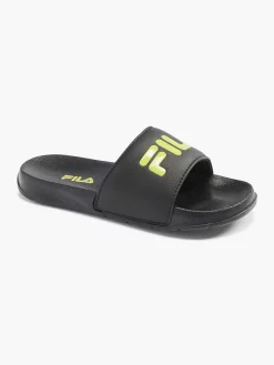 Jongensschoenen|FILA Zwarte Slipper