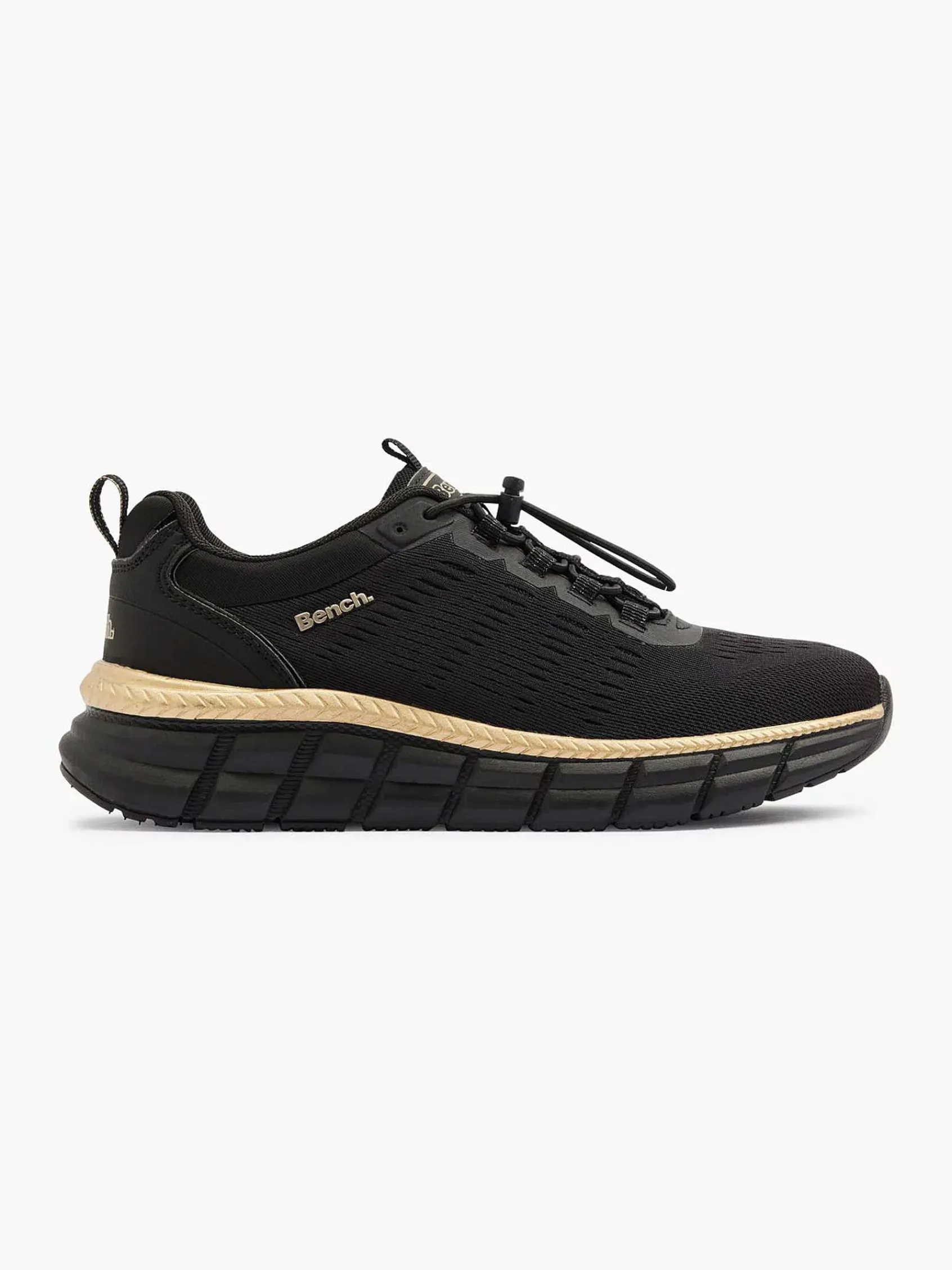 Sneakers|Bench Zwarte Sneaker