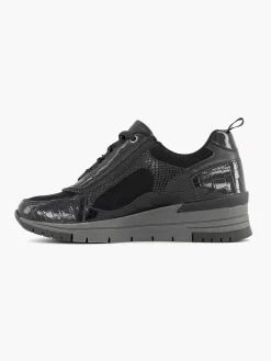 Comfort Schoenen|Easy Street Zwarte Sneaker
