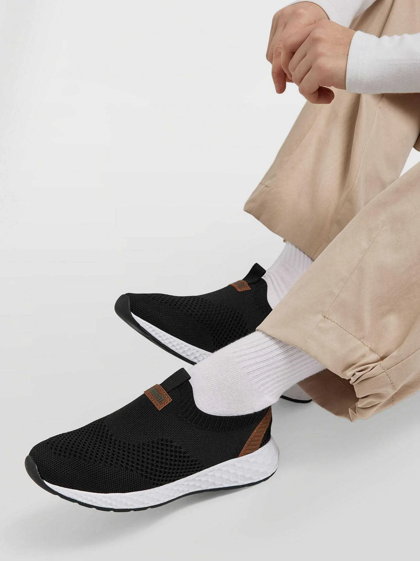 Sneakers|Bench Zwarte Sneaker