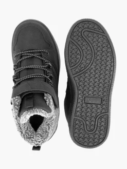 Jongensschoenen|Vty Zwarte Sneaker Gevoerd