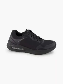 Sneakers|Skechers Zwarte Sneaker Memory Foam