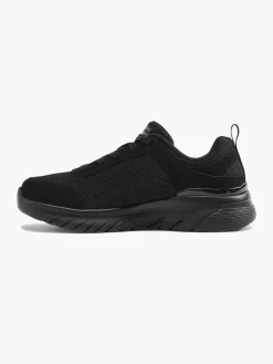 Sneakers|Skechers Zwarte Sneaker Memory Foam