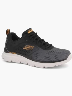 Sneakers|Skechers Zwarte Sneaker Memory Foam
