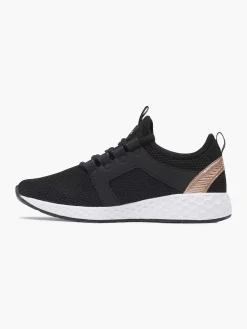 Sneakers|Bench Zwarte Sneaker Memory Foam