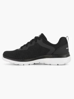Sneakers|Skechers Zwarte Sneaker Memory Foam
