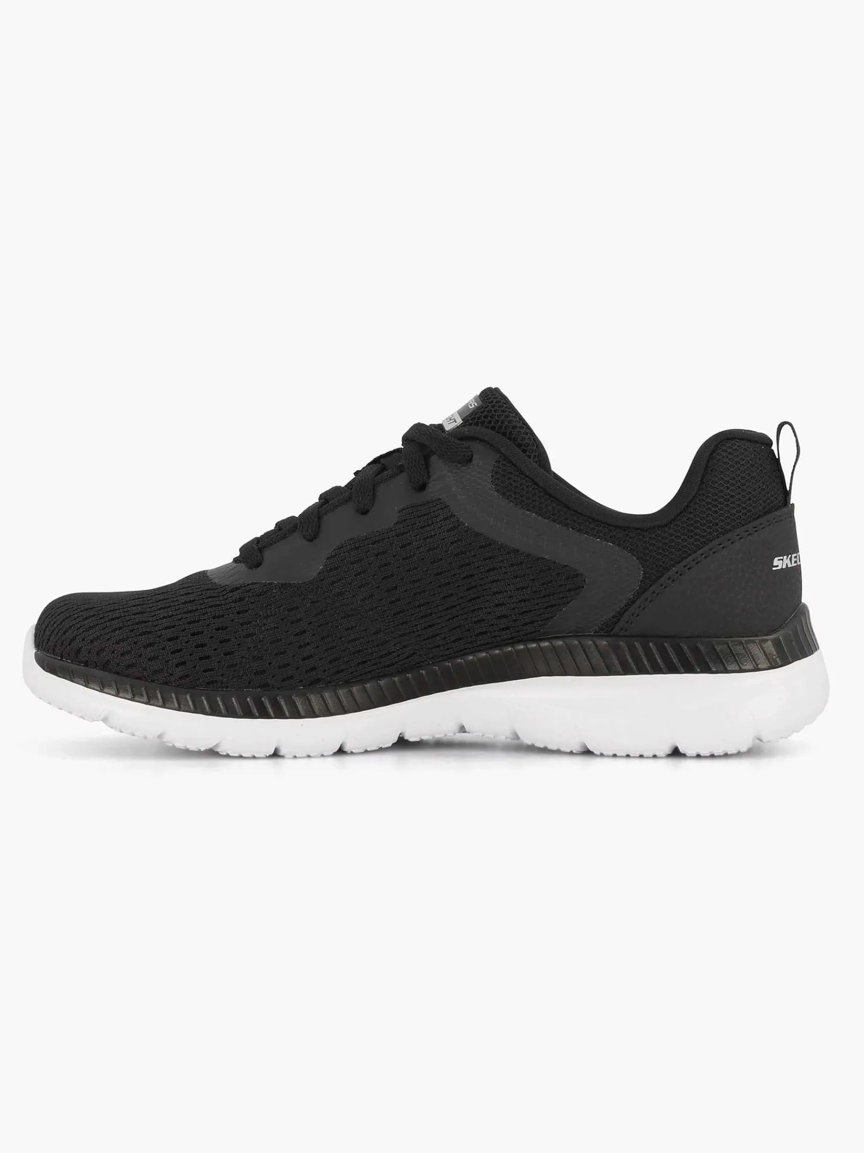 Sneakers|Skechers Zwarte Sneaker Memory Foam