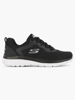 Sneakers|Skechers Zwarte Sneaker Memory Foam