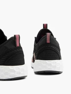 Sneakers|Bench Zwarte Sneaker Panterprint