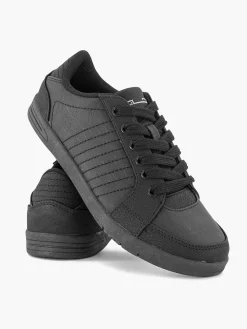 Sneakers|Graceland Zwarte Sneaker Stiksels