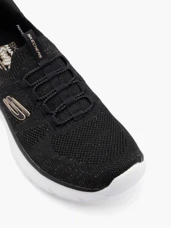 Sneakers|Skechers Zwarte Sneaker Swift Fit - Hands Free