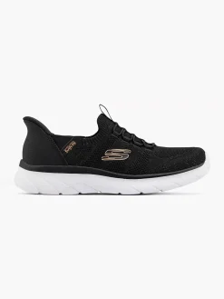 Sneakers|Skechers Zwarte Sneaker Swift Fit - Hands Free