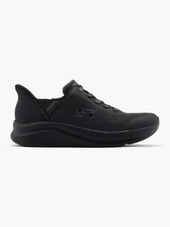Sneakers|Skechers Zwarte Sneaker Swift Fit - Hands Free