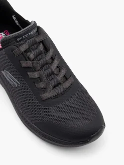 Sneakers|Skechers Zwarte Sneaker Swift Fit - Hands Free