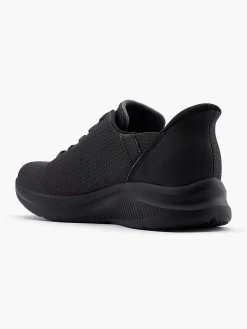 Sneakers|Skechers Zwarte Sneaker Swift Fit - Hands Free
