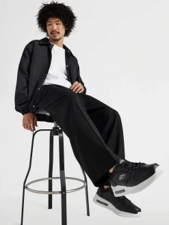 Sneakers|Skechers Zwarte Solitair