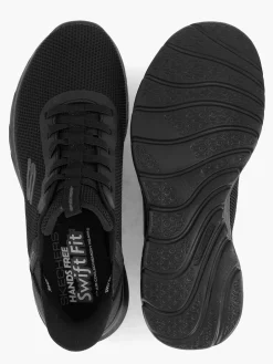 Sneakers|Skechers Zwarte Sswift Fit - Hands Free