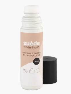 Jongensschoenen|vanHaren Zwarte Suede Onderhoud Lotion Depper