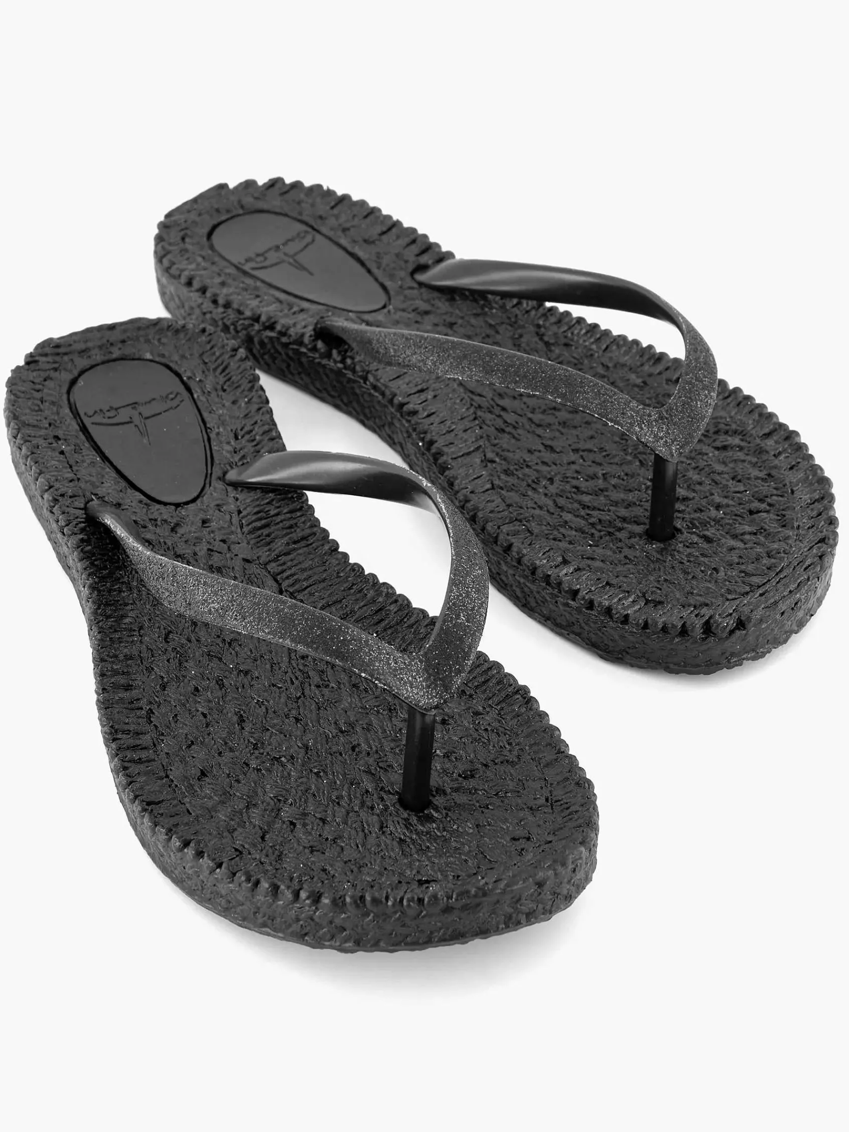 Slippers|Blue Fin Zwarte Teenslipper