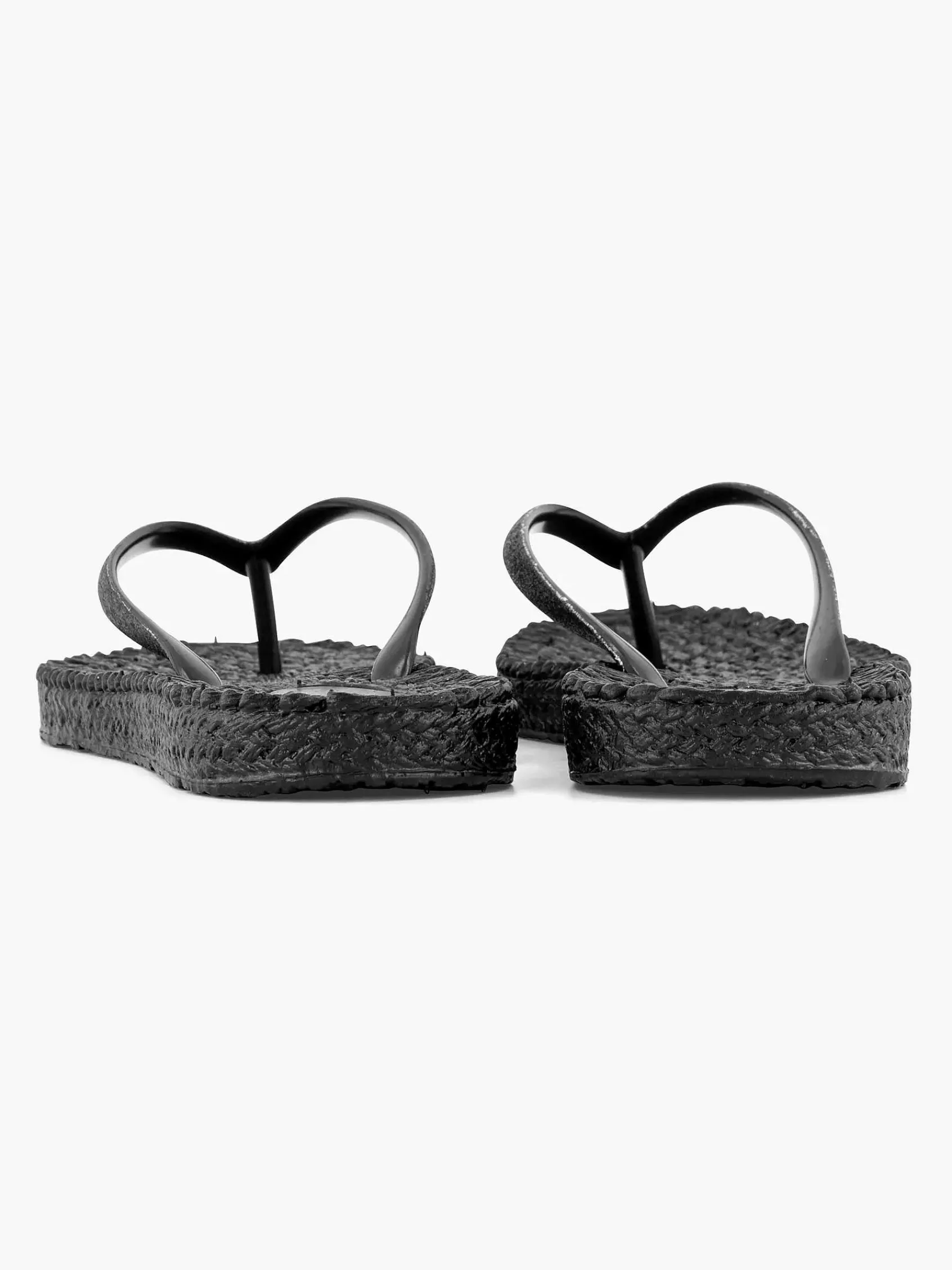 Slippers|Blue Fin Zwarte Teenslipper