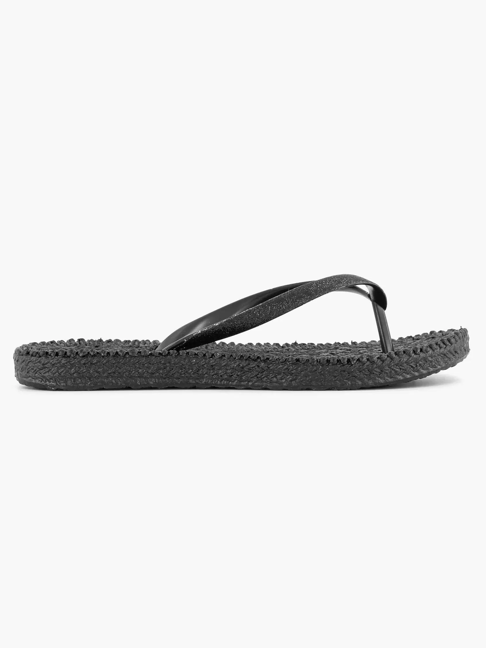 Slippers|Blue Fin Zwarte Teenslipper