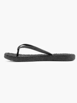 Slippers|Blue Fin Zwarte Teenslipper