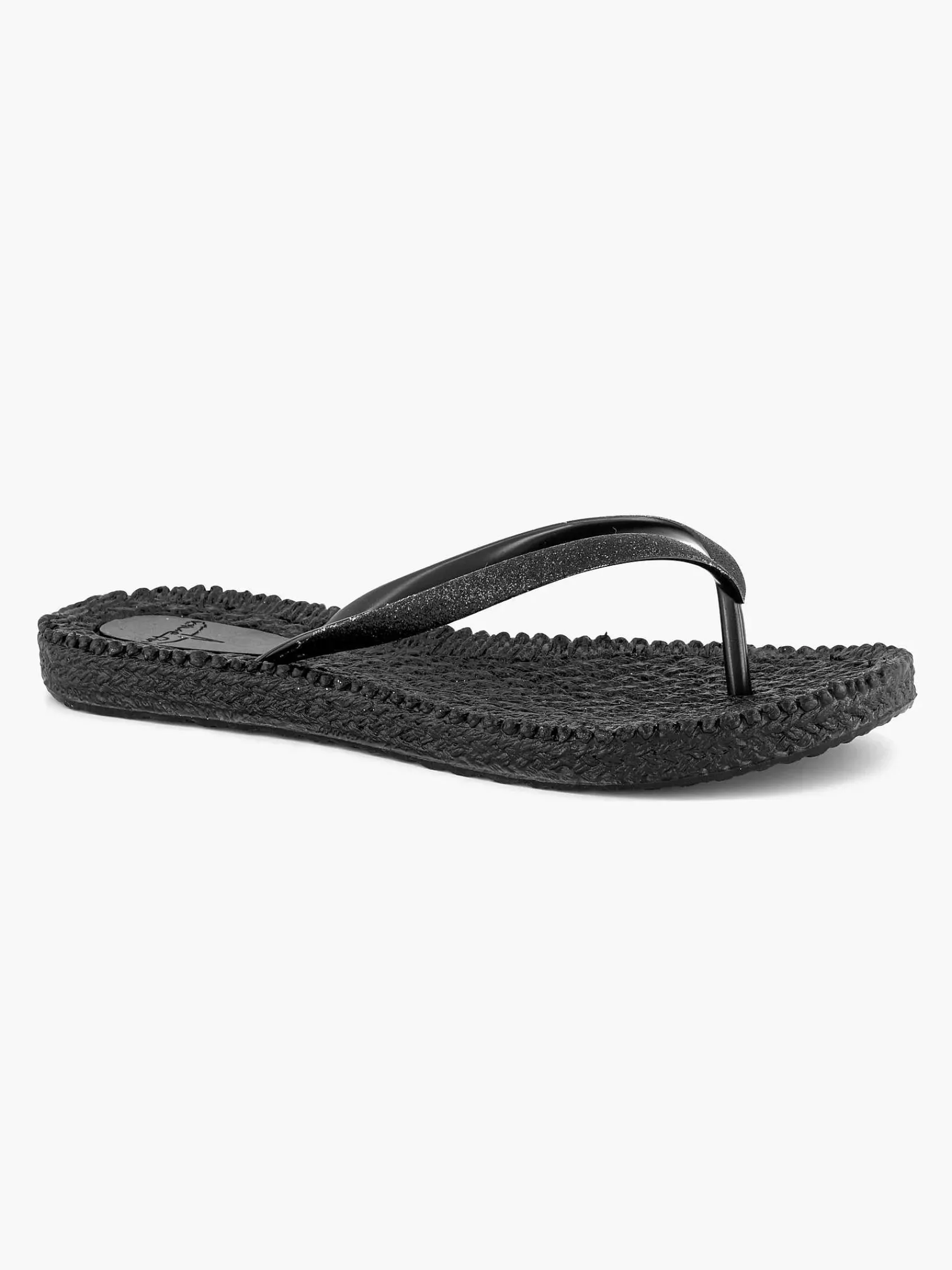 Slippers|Blue Fin Zwarte Teenslipper