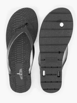 Slippers|Blue Fin Zwarte Teenslipper