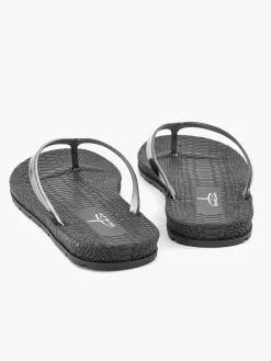 Slippers|Blue Fin Zwarte Teenslipper