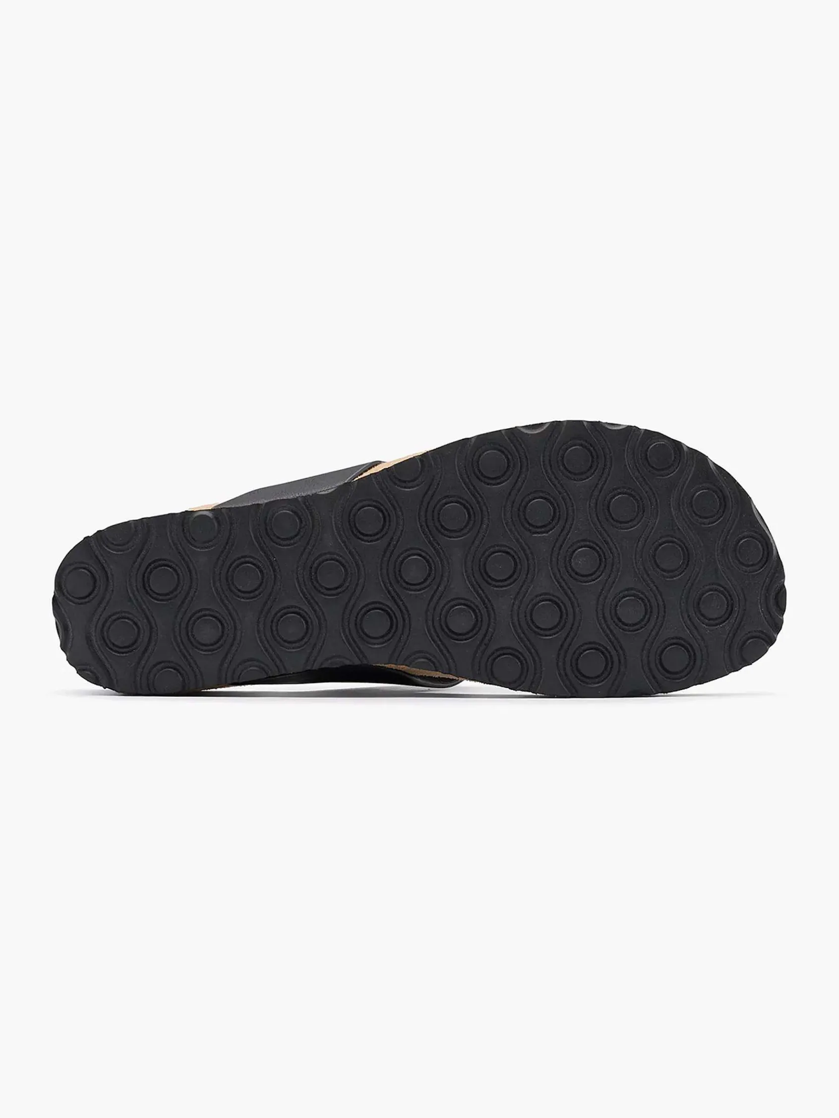 Slippers|Graceland Zwarte Teenslipper