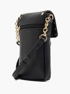 Online Exclusive Accessoires|Oxmox Zwarte Telefoontas Studs